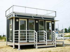 小さな空間を分割しても、広く一部屋としても使えるアイデア空間